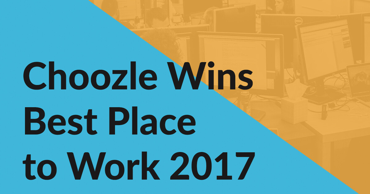Choozle Wins Best Place to Work 2017