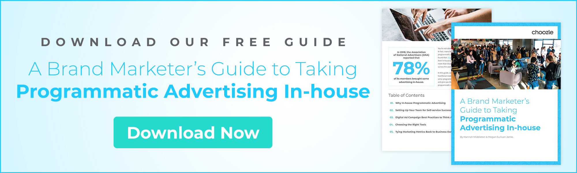 Download our guide—A Brand Marketer's Guide to Taking Programmatic In-house