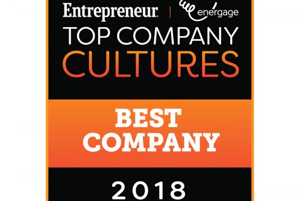 Entrepreneur Top Company Cultures 2018 Logo
