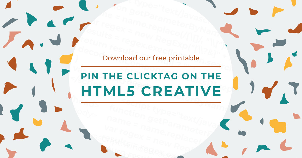 Pin The Clicktag On The HTML5 Creative Printable