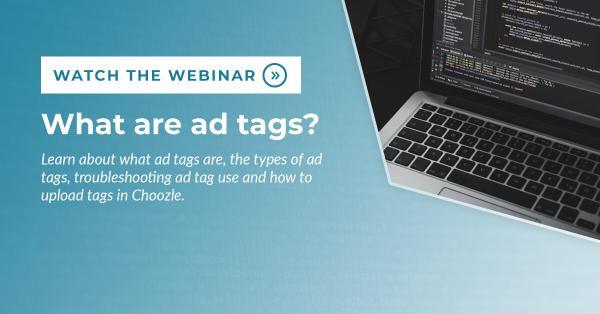 What are ad tags webinar